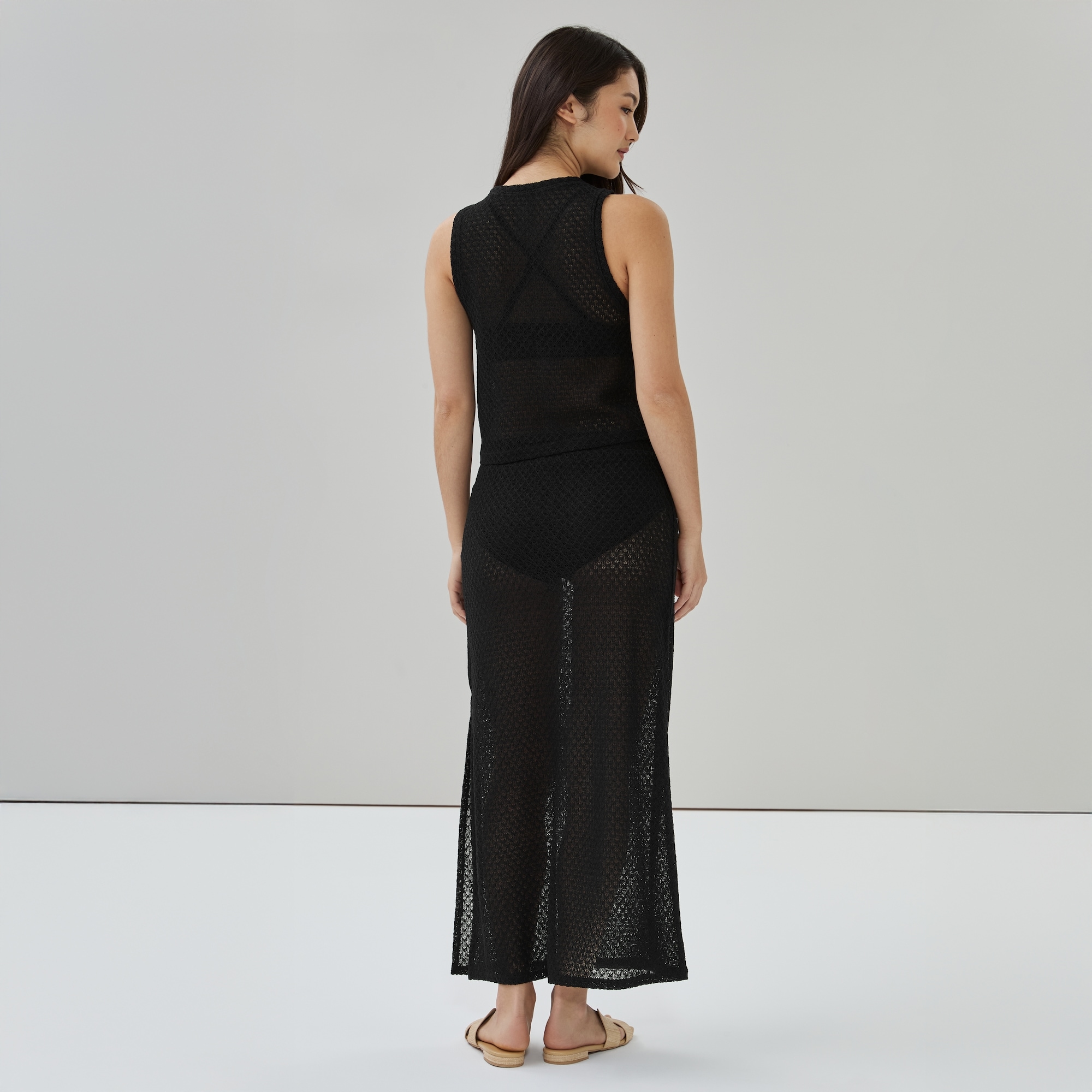 Cami cache-maillot crochetée