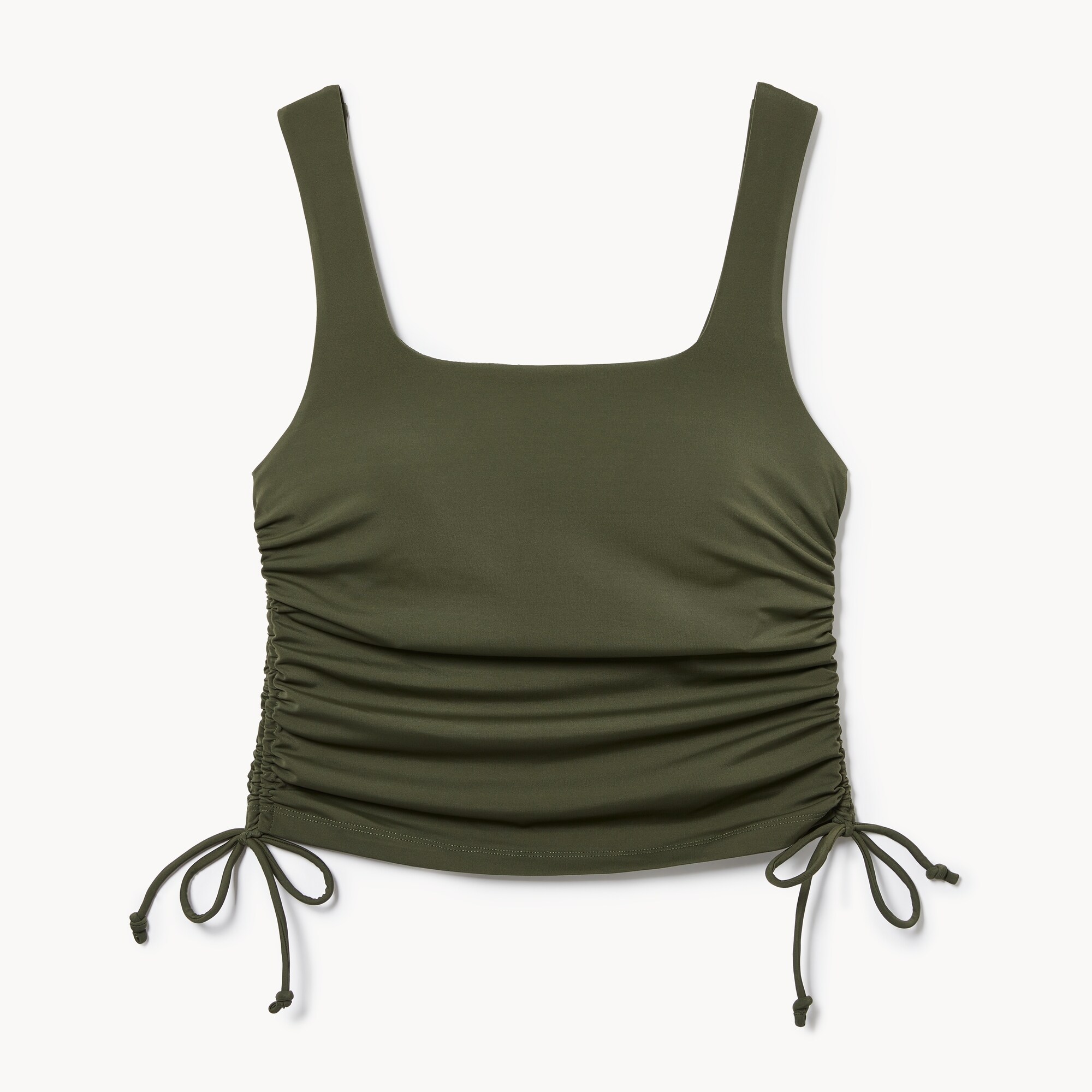 Tankini cintré sur les côtés