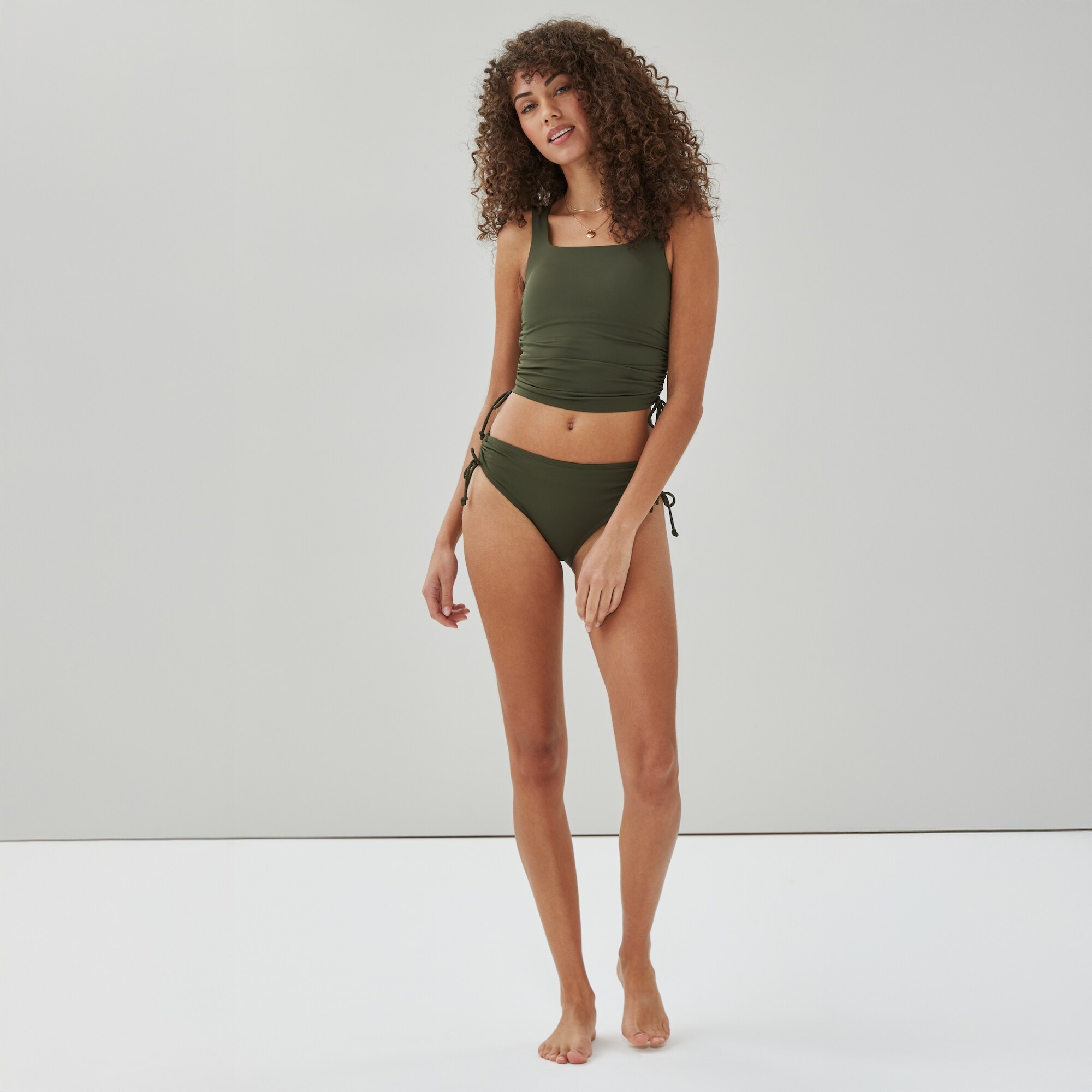 Side Cinched Tankini