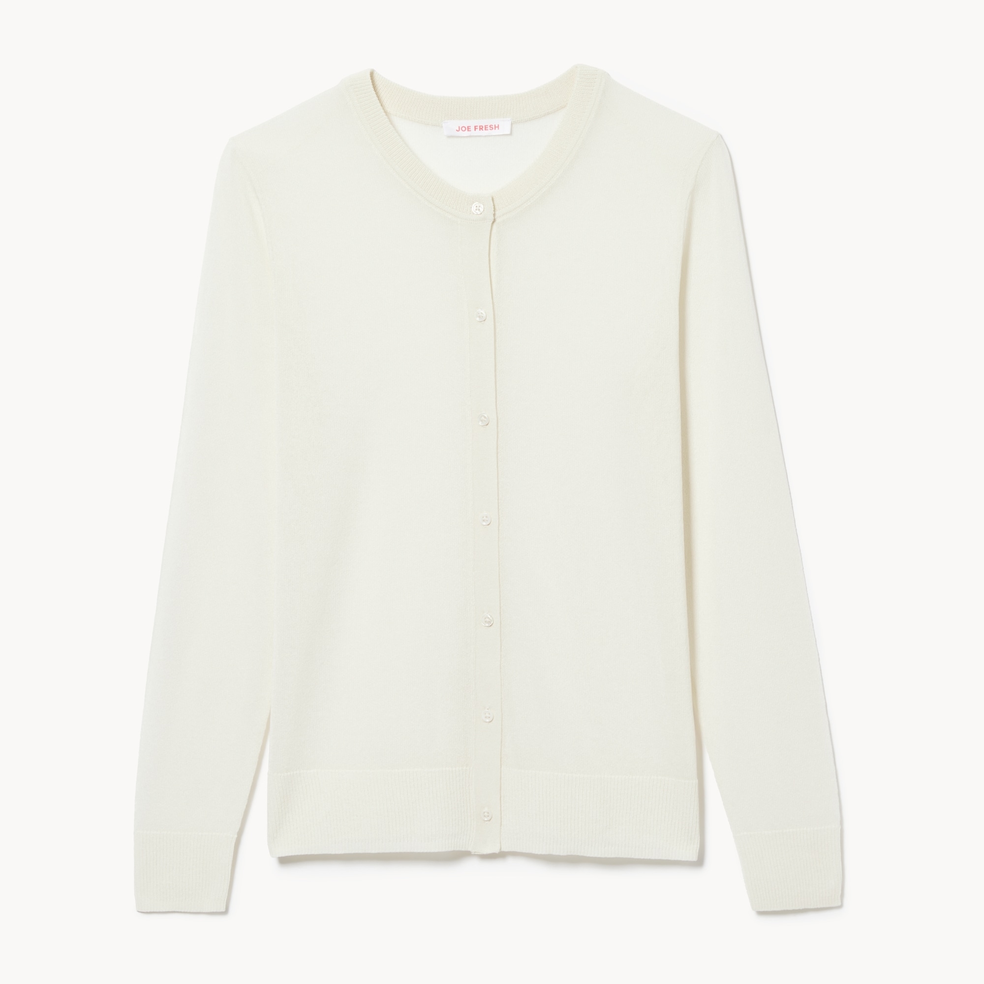 Sheer Cardigan in Off White from Joe Fresh