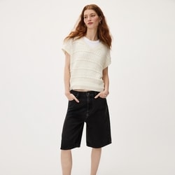 Joe Fresh Short Sleeve Knit Sweater 1 ea, $35.00/1ea