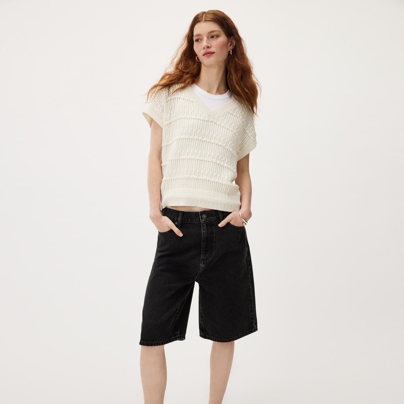 Joe Fresh Short Sleeve Knit Sweater - 1 ea | Wholesale Club