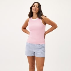 Joe Fresh Ribbed Tank Top 1 ea, $19.00/1ea