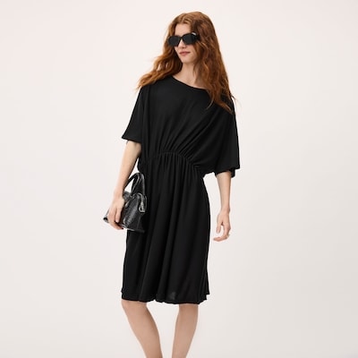 Dolman Sleeve Dress - JF Black