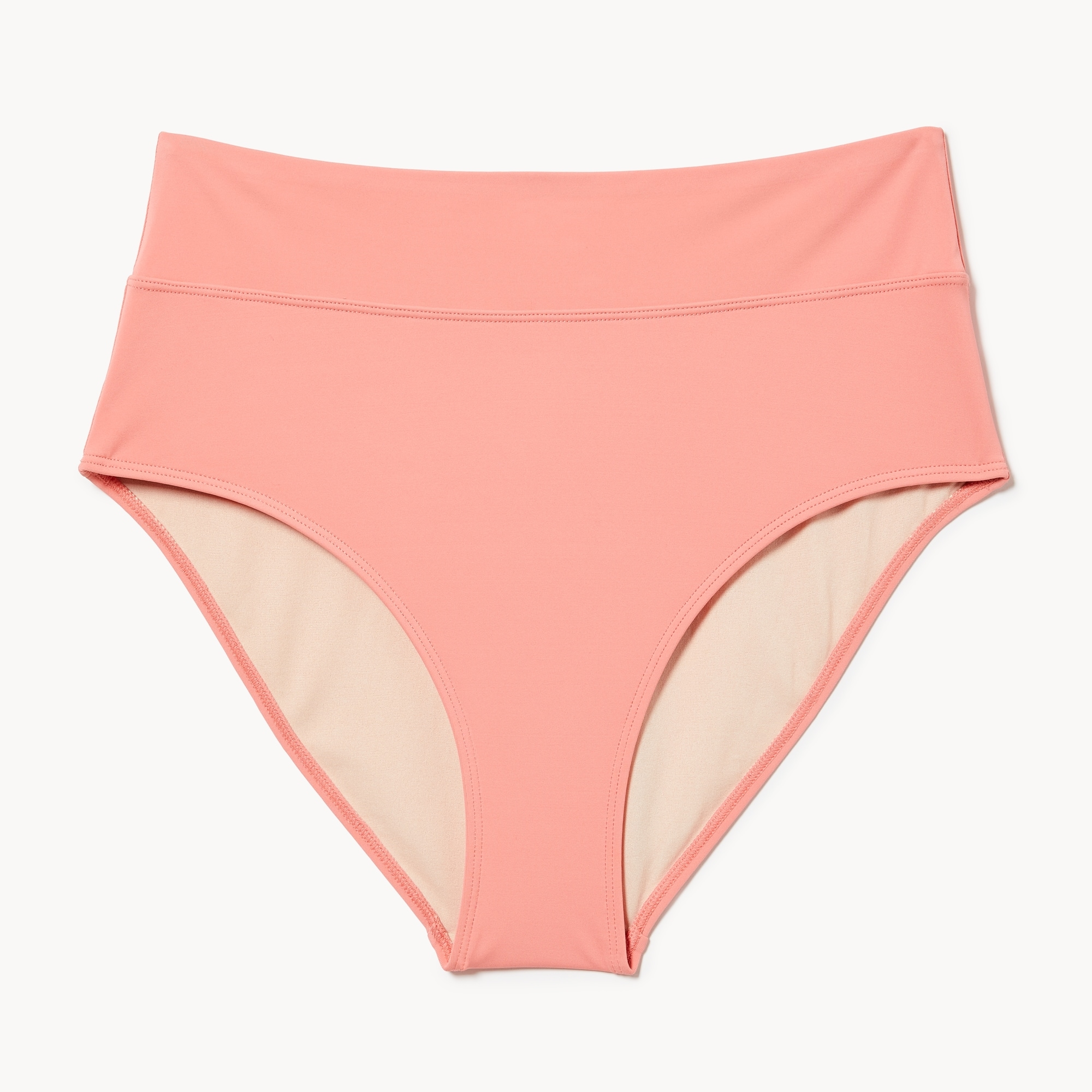 Culotte de maillot de bain à taille haute