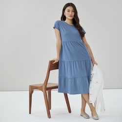 Joe Fresh Short Sleeve Midi Dress 1 ea, $39.00/1ea