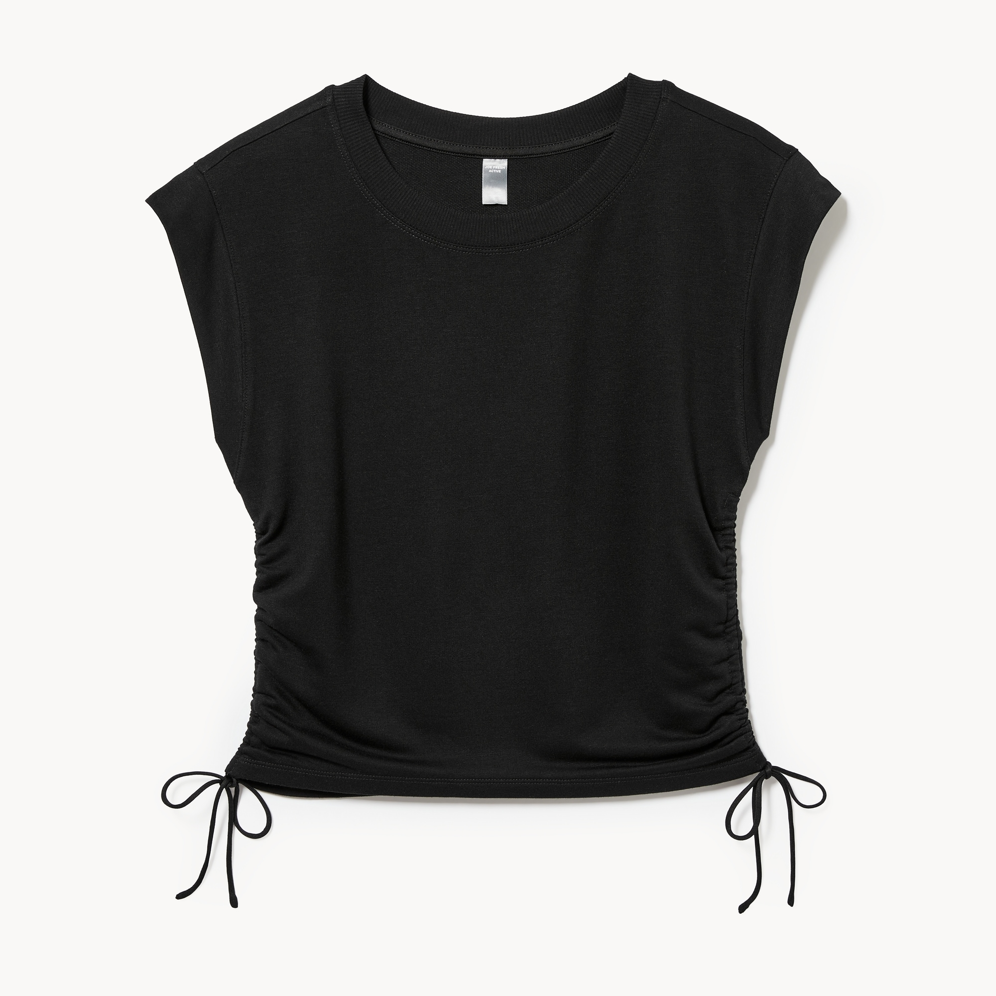 Micro French Terry Cropped T-Shirt