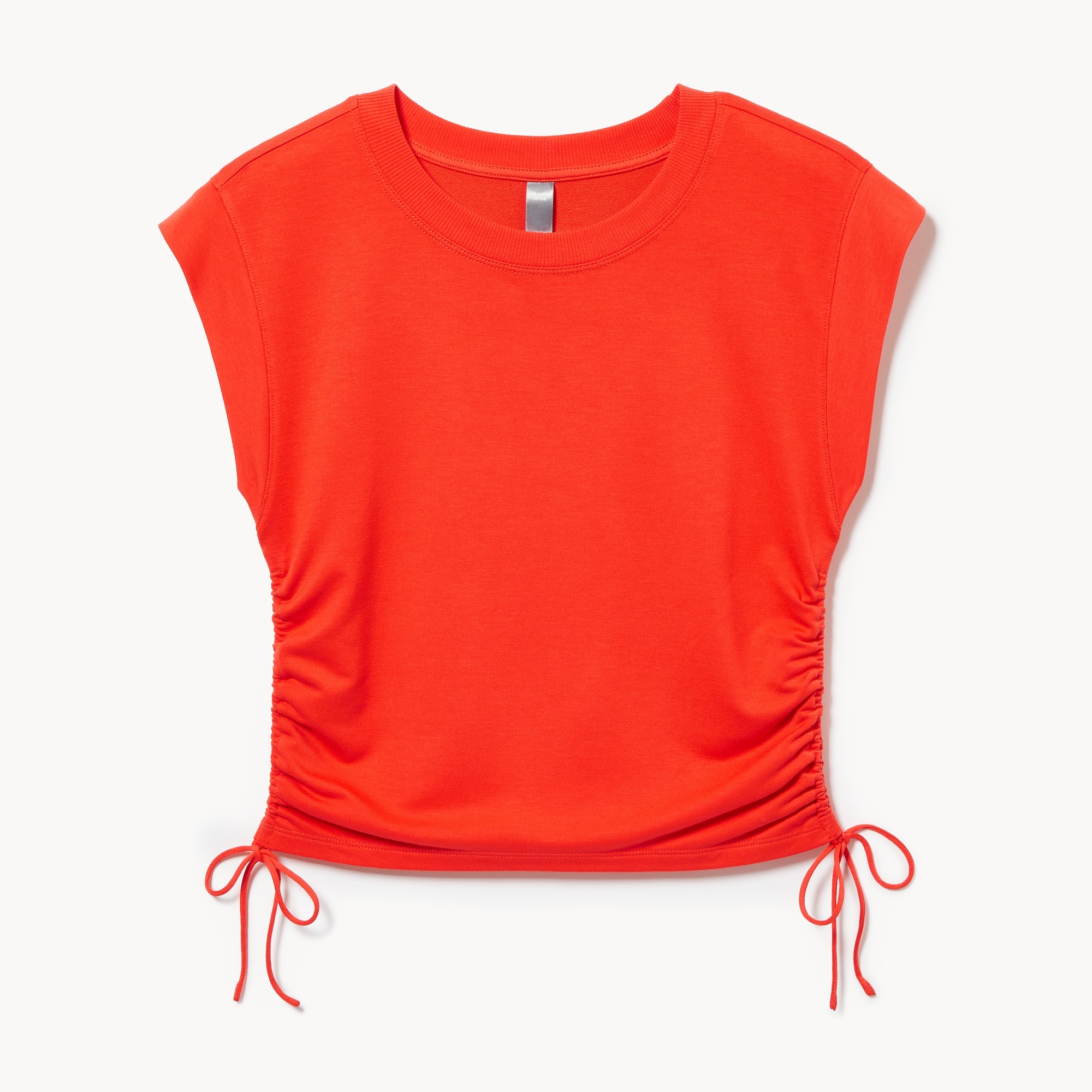 Micro French Terry Cropped T-Shirt