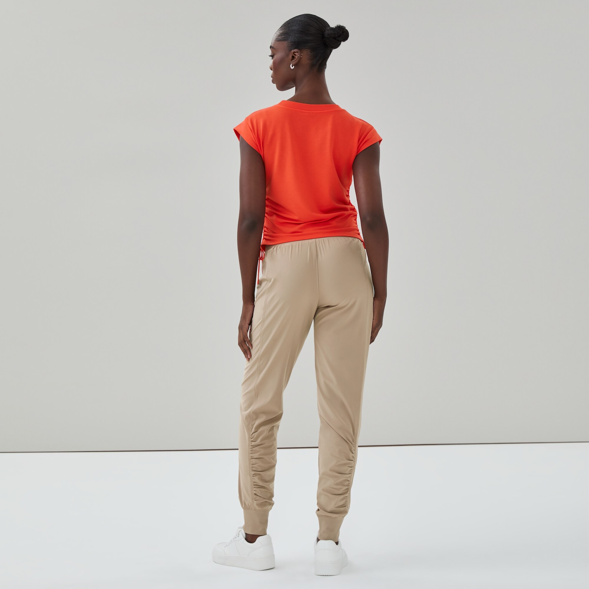Micro French Terry Cropped T-Shirt