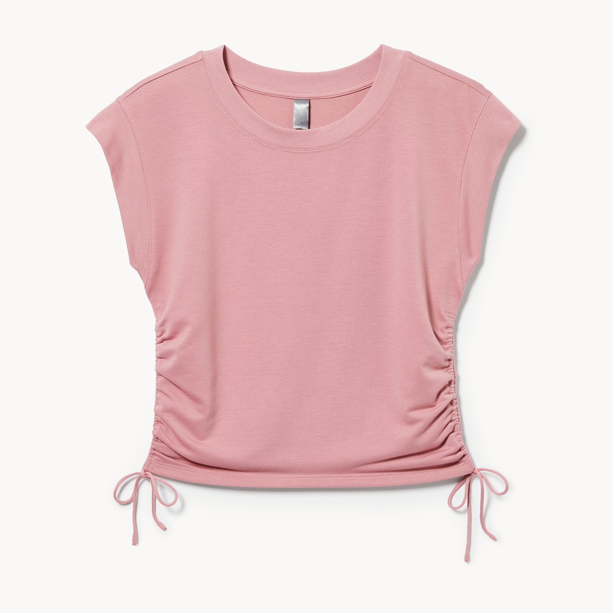 Micro French Terry Cropped T-Shirt