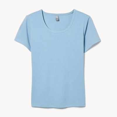 Fitted T-Shirt - Light Blue