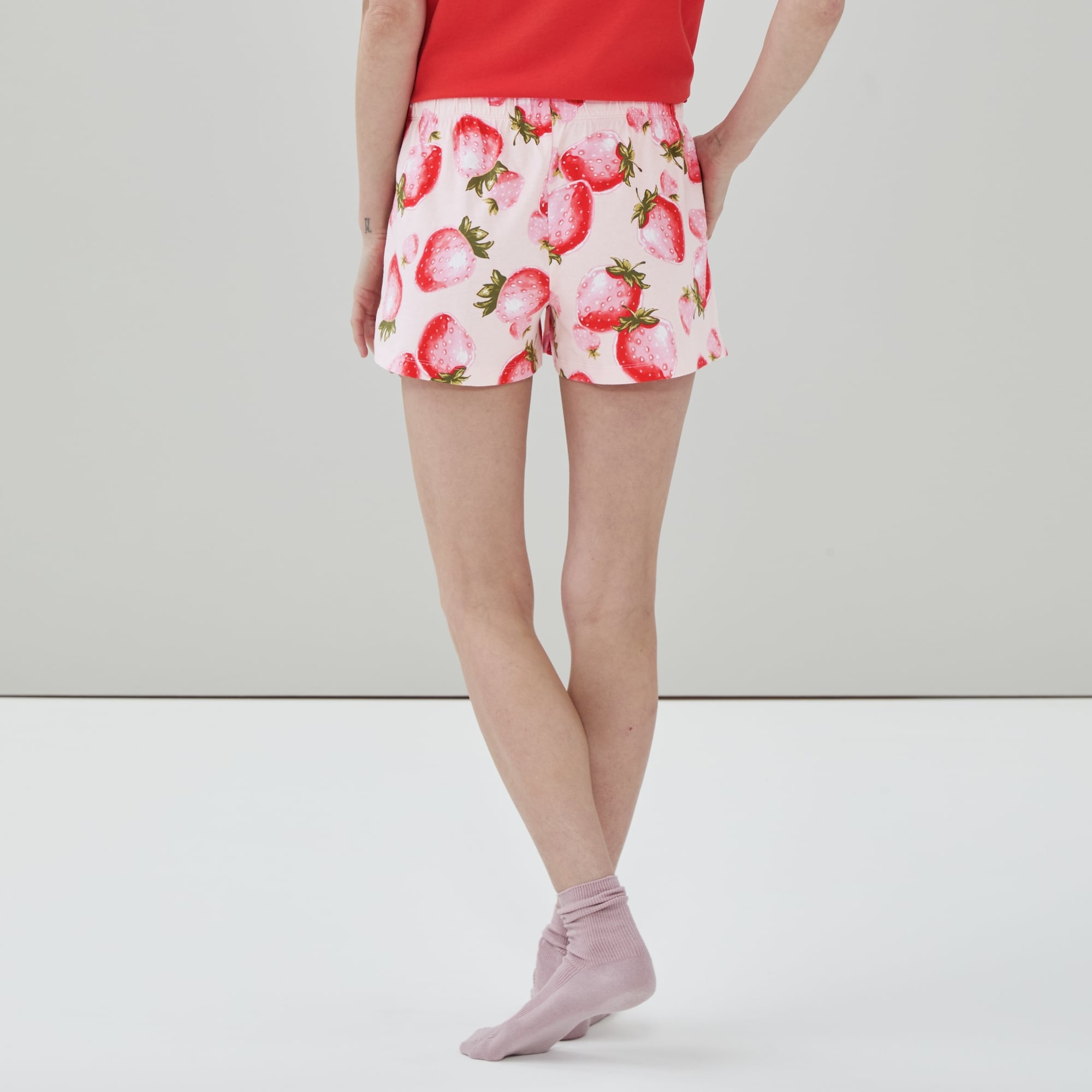 Short de nuit imprimé