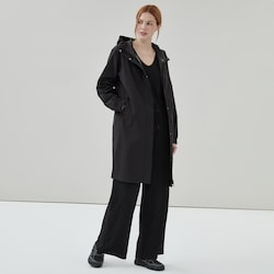 Joe Fresh Hooded Midi Raincoat 1 ea, $69.00/1ea