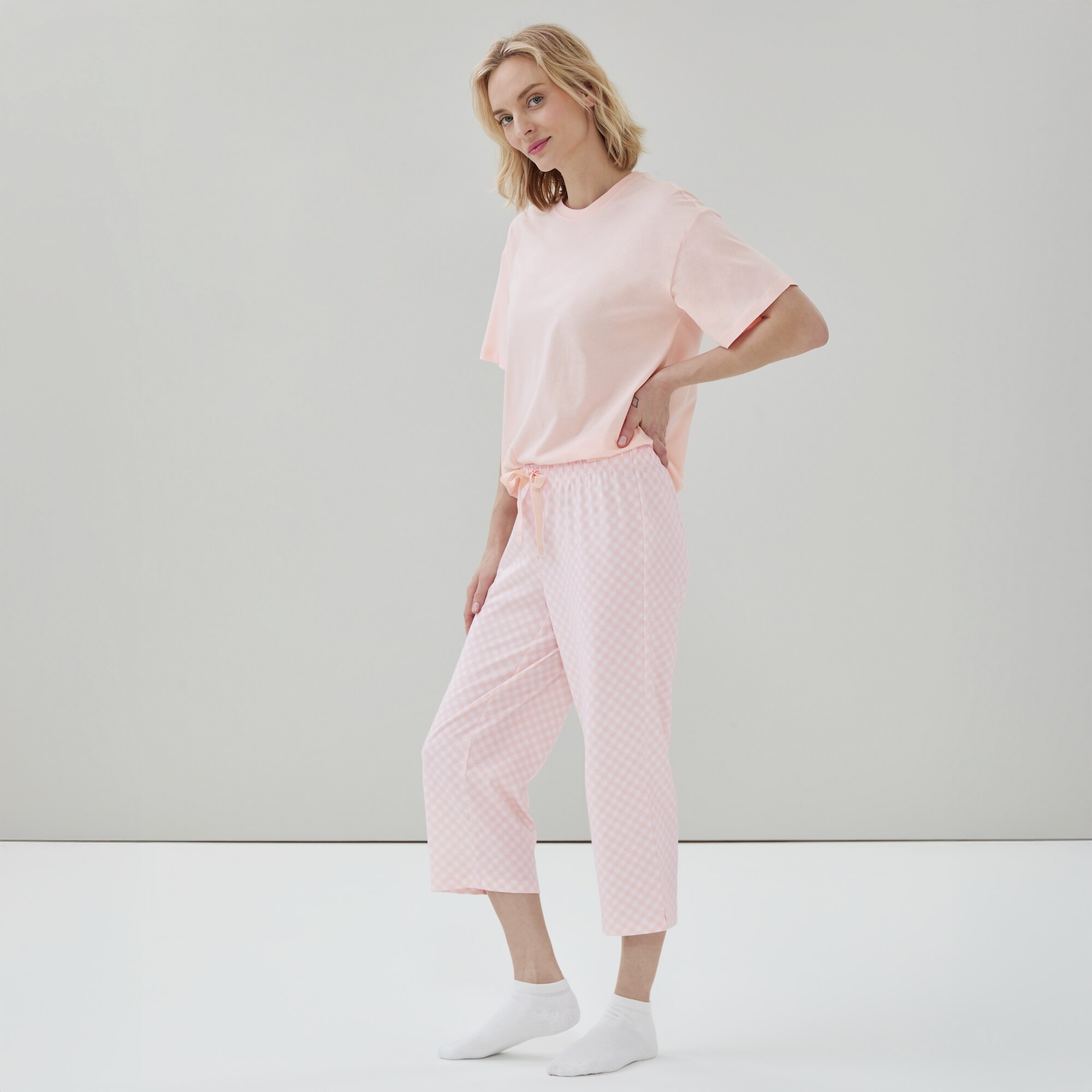 Cropped Sleep Pant