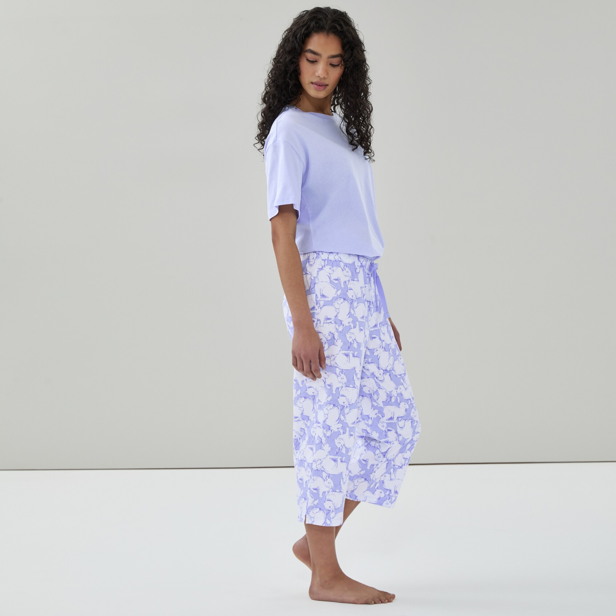 Cropped Sleep Pant