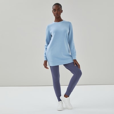 Active Sand Wash Sweatshirt - Light Blue