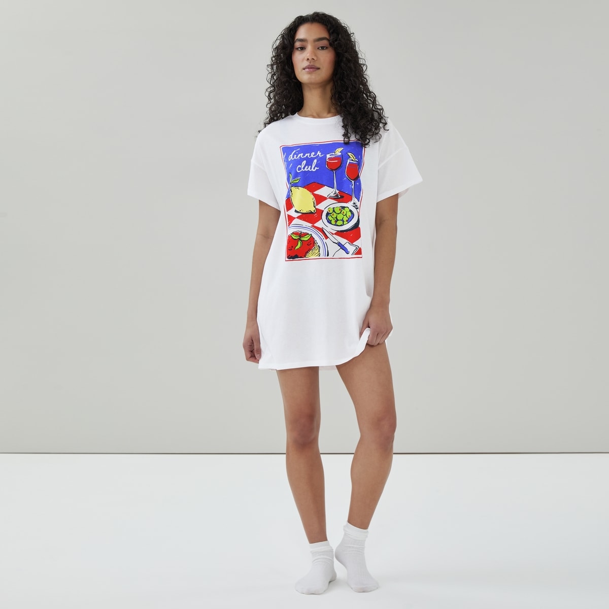 Oversized Sleep Dress