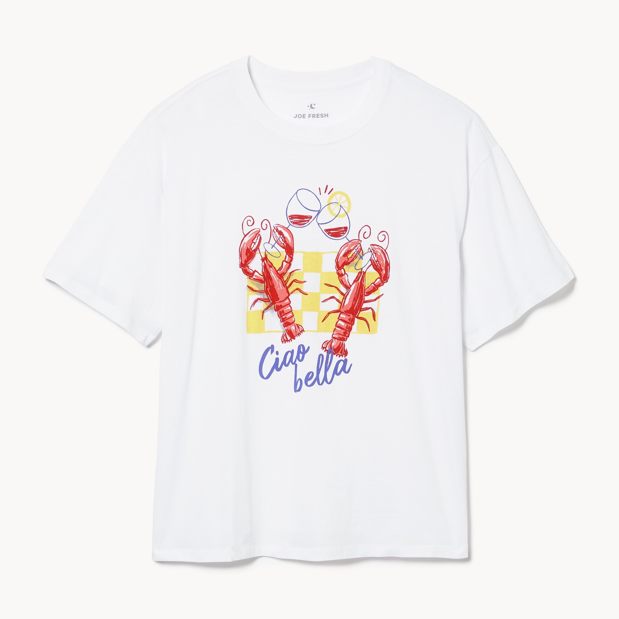 Graphic Sleep T-Shirt in White from Joe Fresh