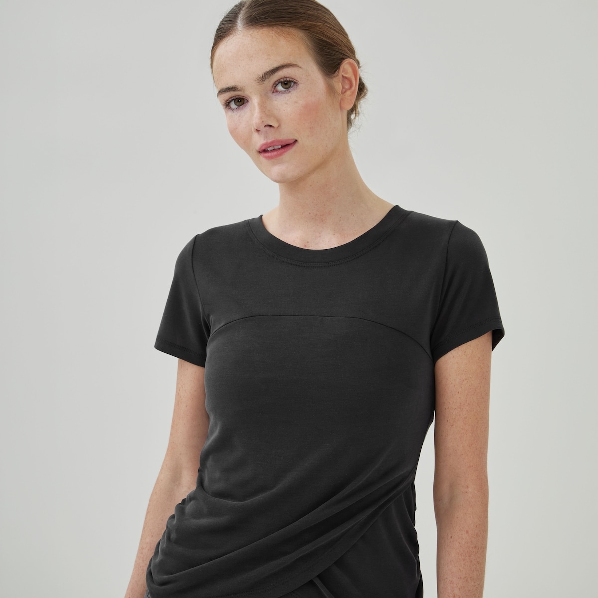 Lightweight Sandwash T-Shirt - Black