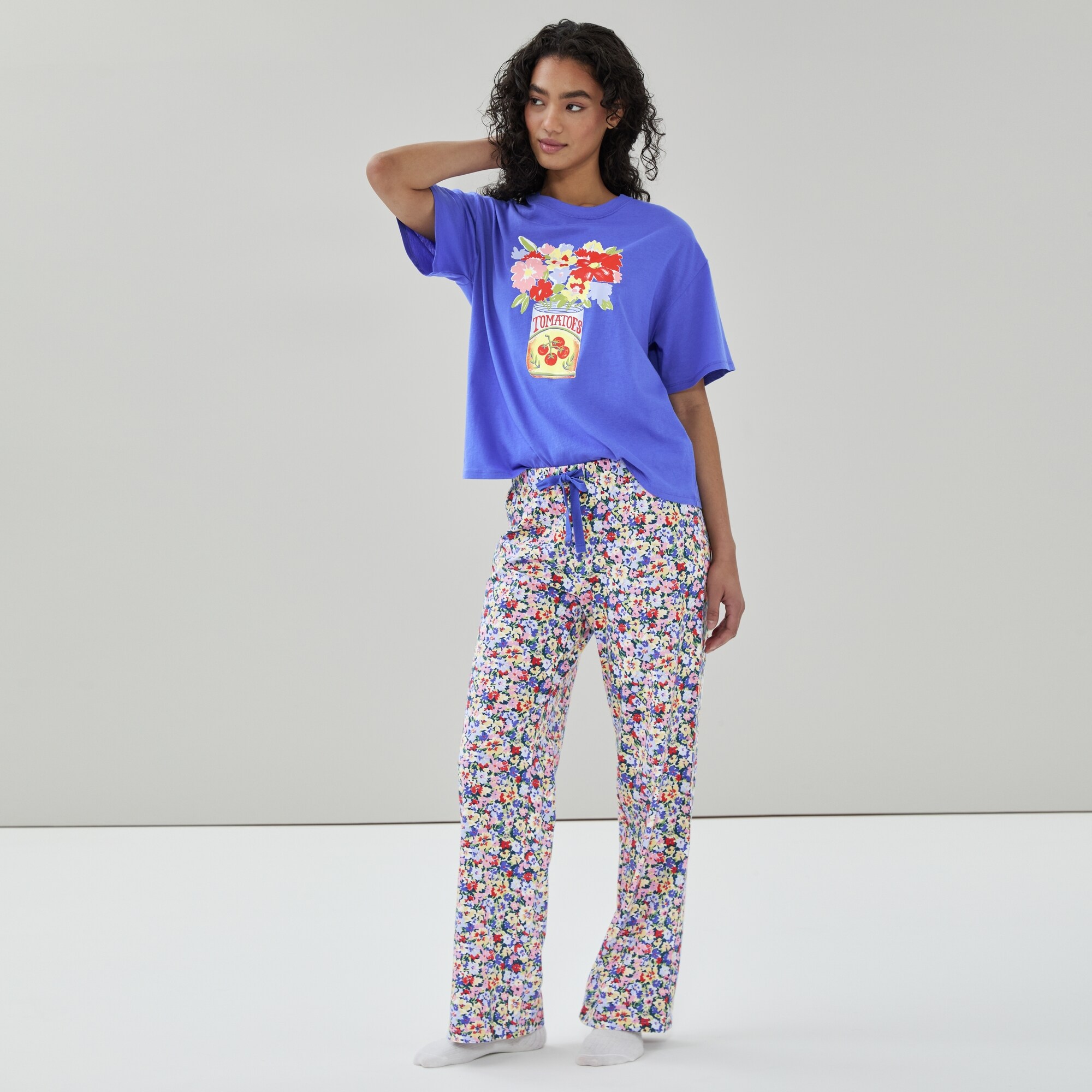 Pantalon de nuit imprimé