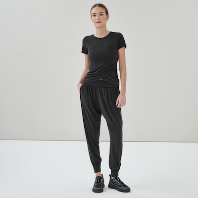 Lightweight Sandwash Jogger - Black