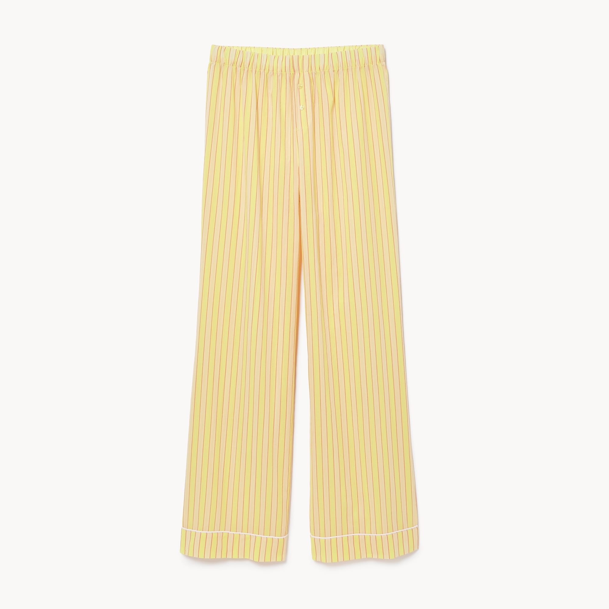 Pantalon de nuit en popeline de coton