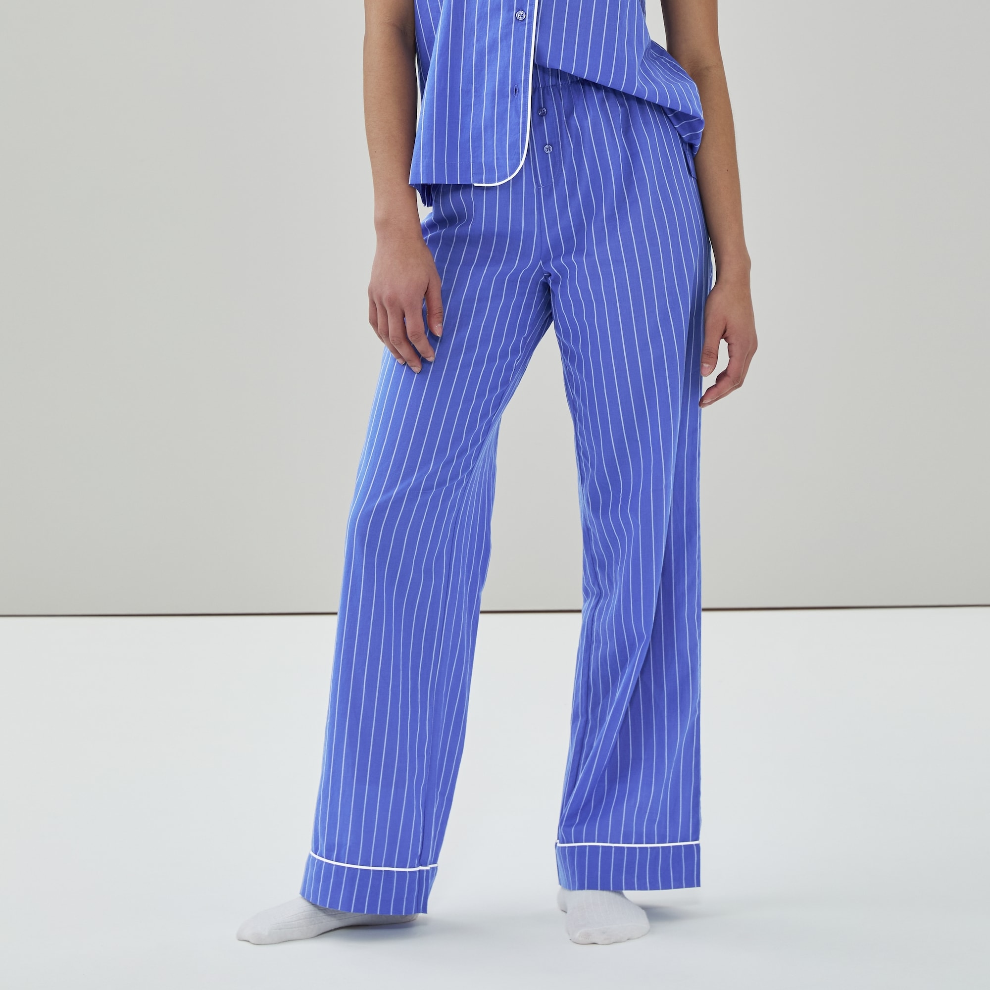 Cotton Poplin Sleep Pant