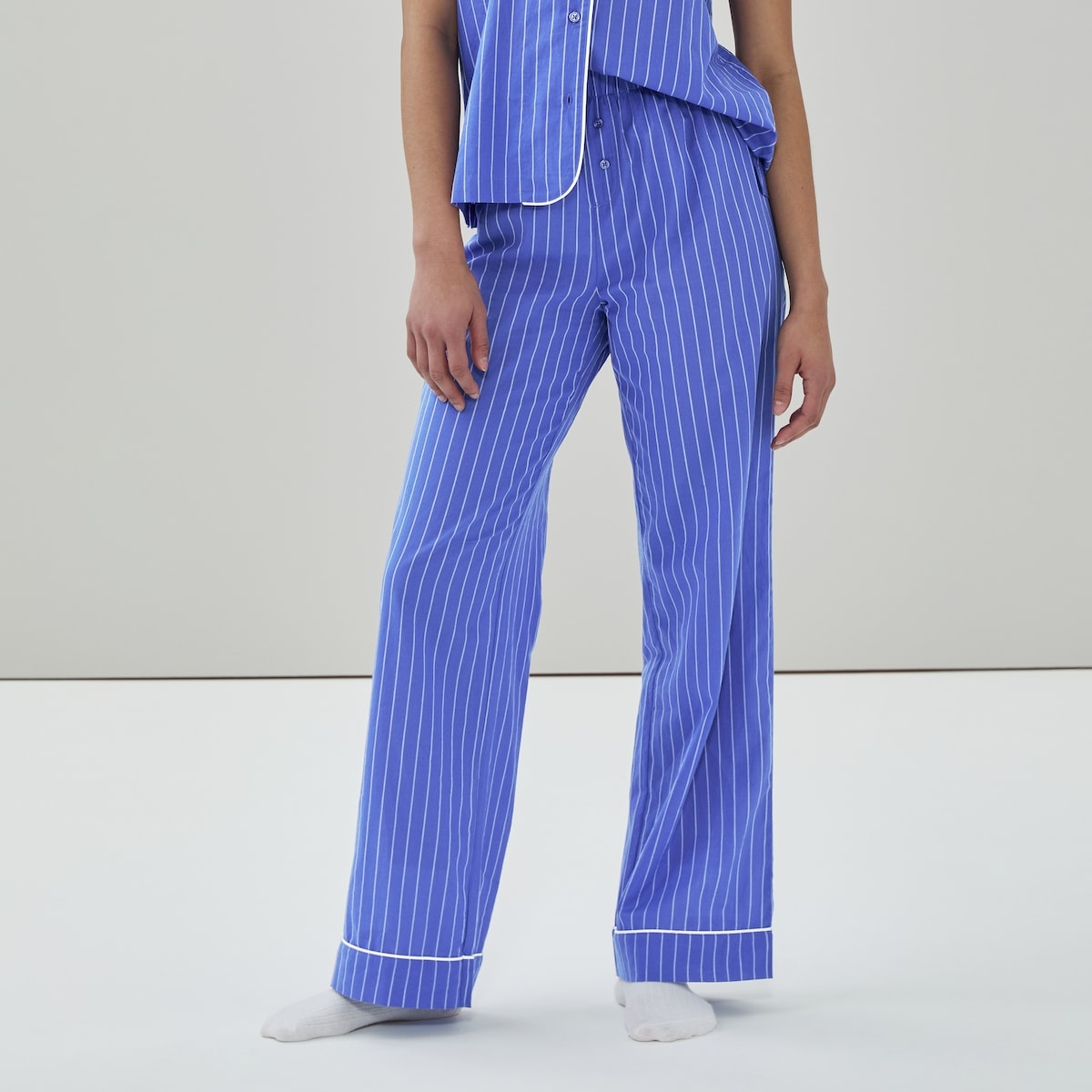 Cotton Poplin Sleep Pant