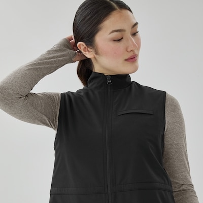 Veste de course sport extensible - Noir