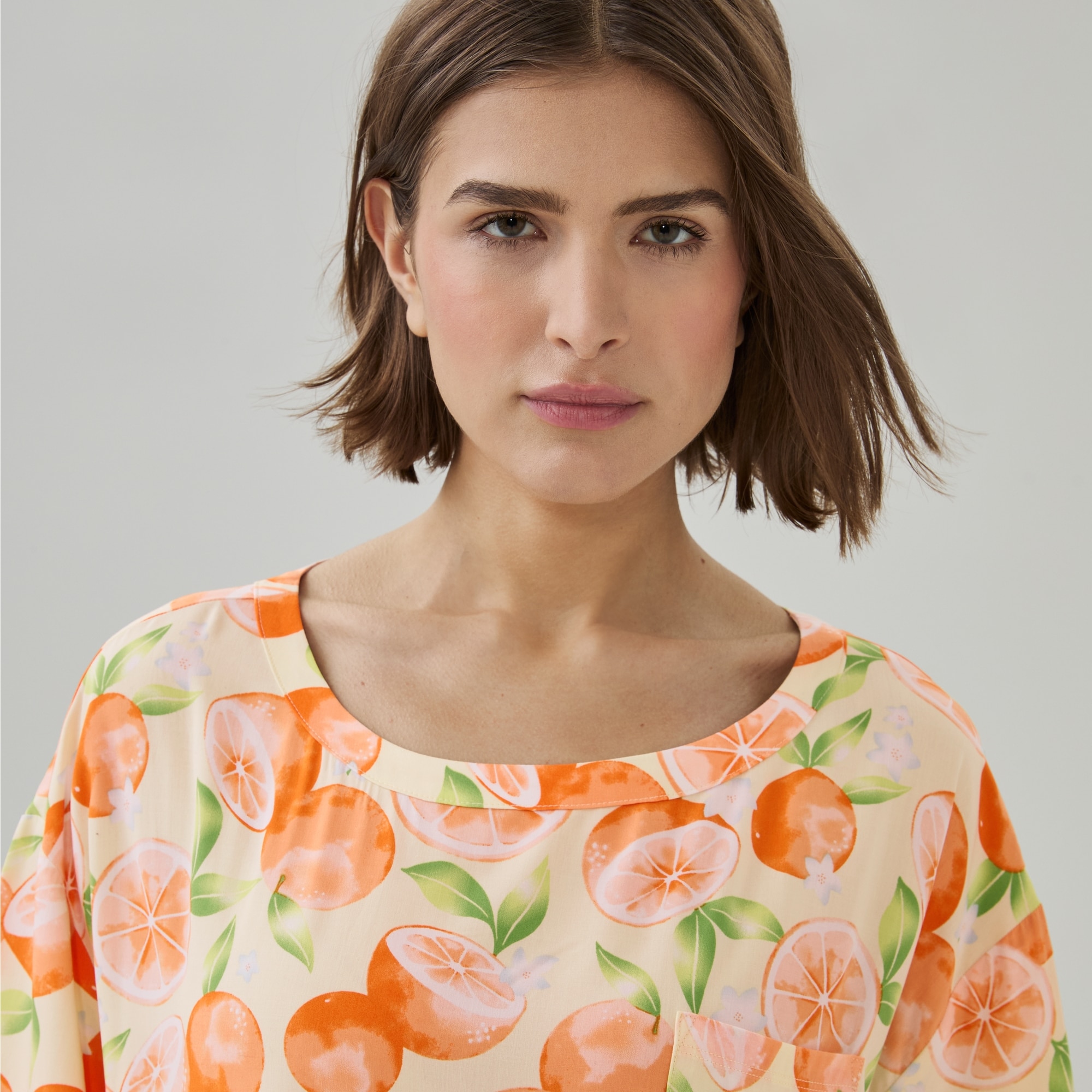 Chemise de nuit imprimée