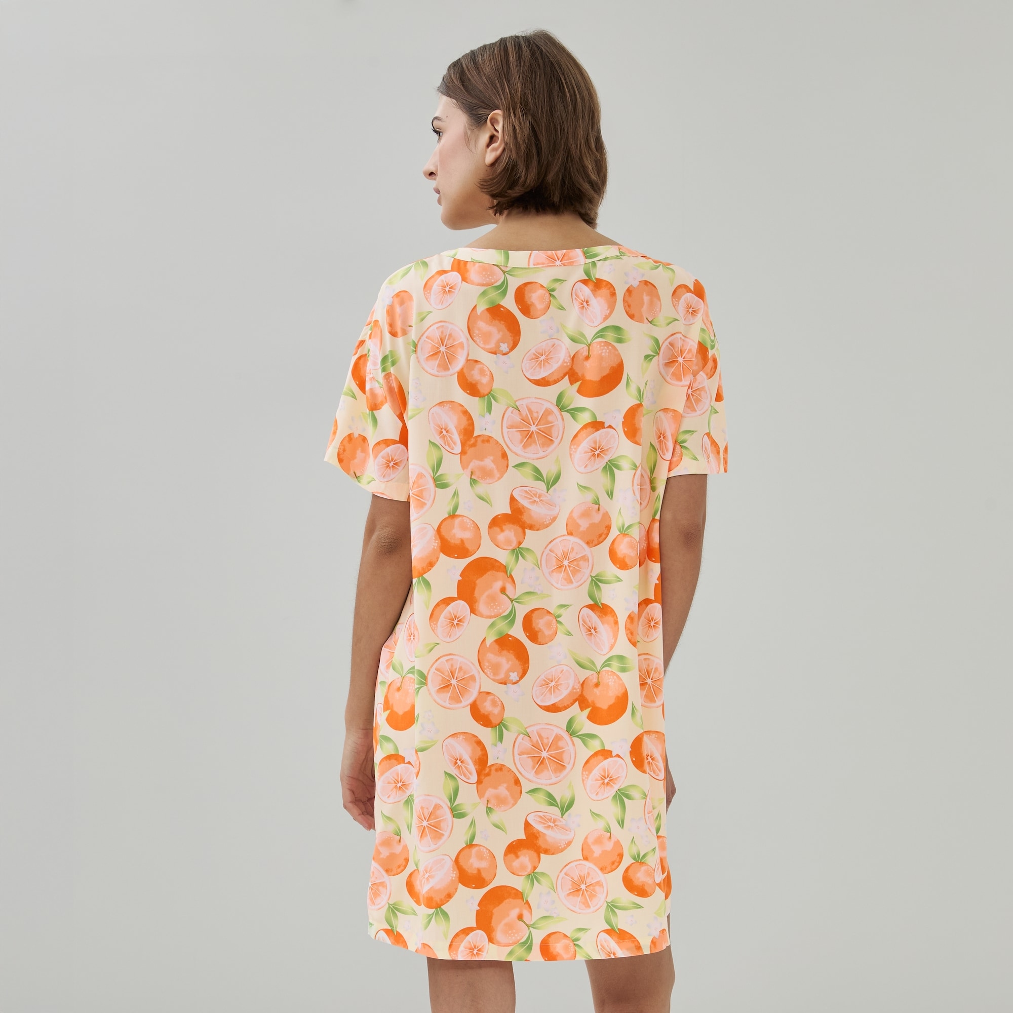 Chemise de nuit imprimée