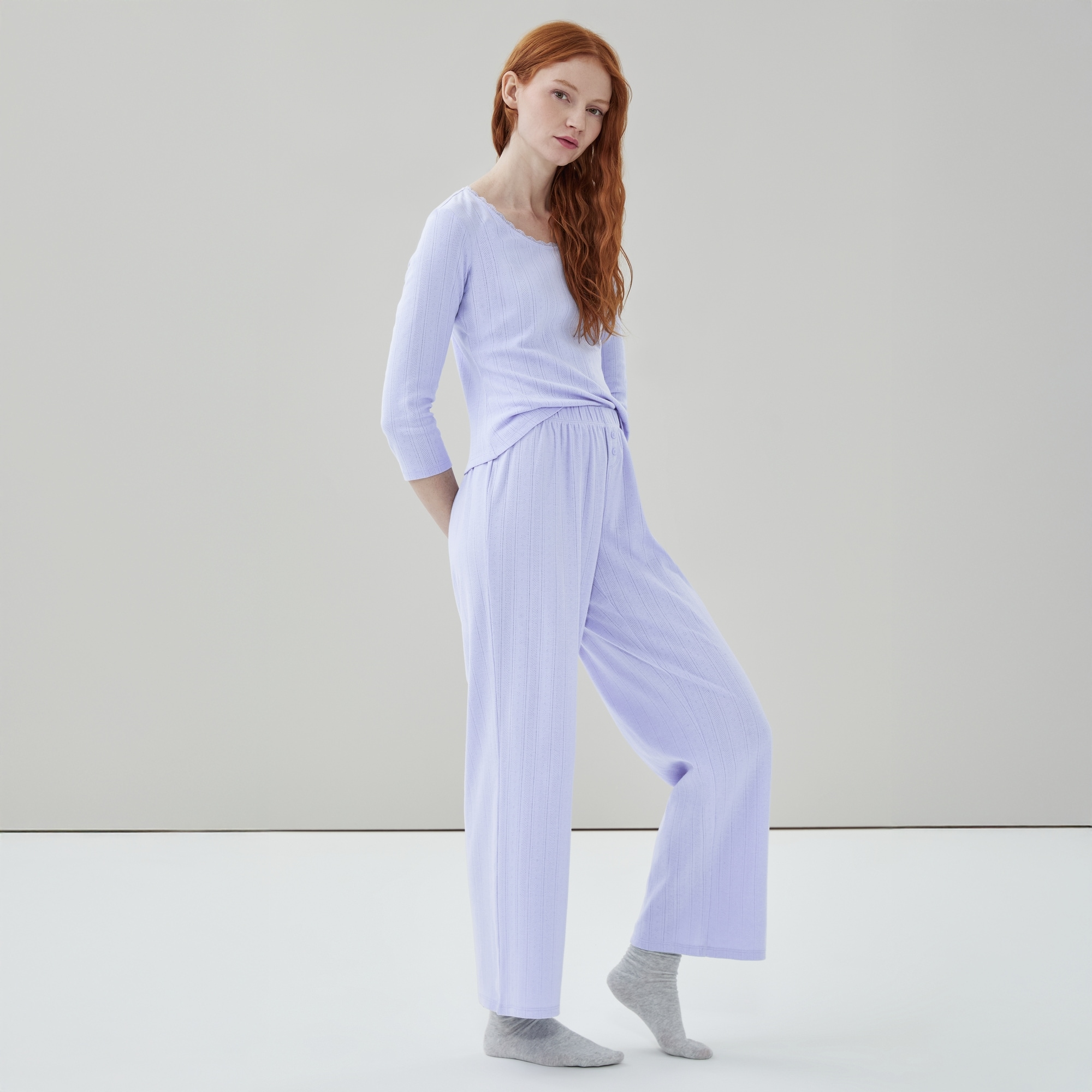 Pointelle Sleep Pant