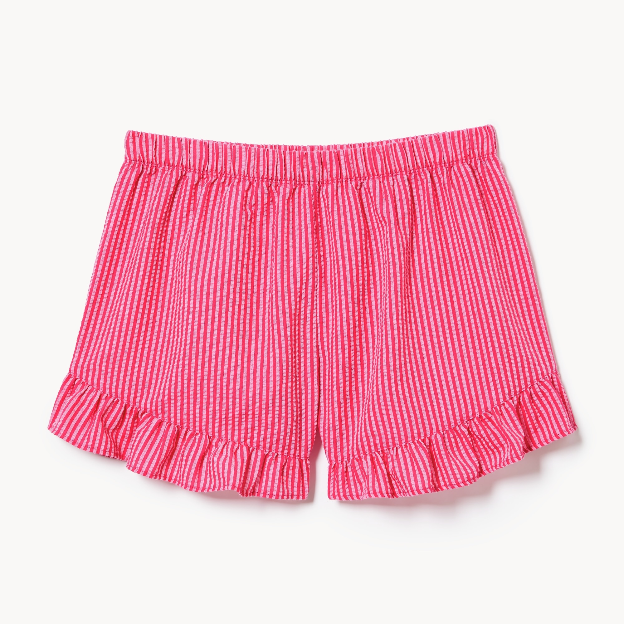 Short de nuit en tissu gaufré