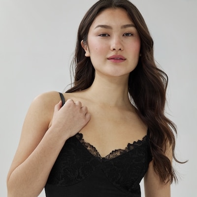 Modal Sleep Tank Top - JF Black