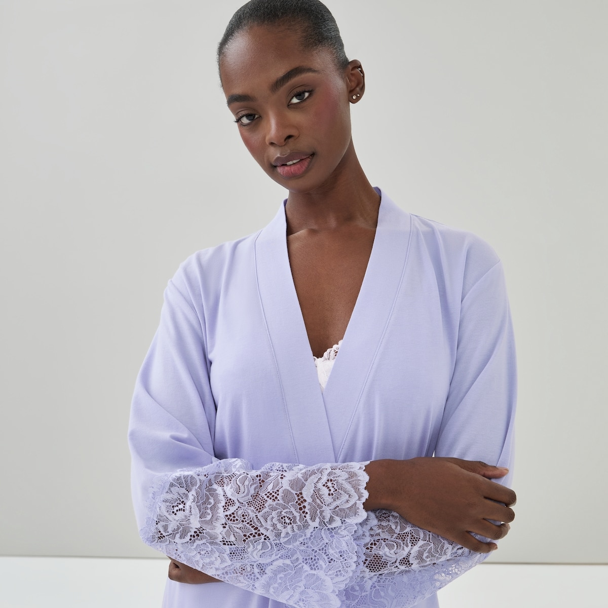 Modal Sleep Robe - Light Blue