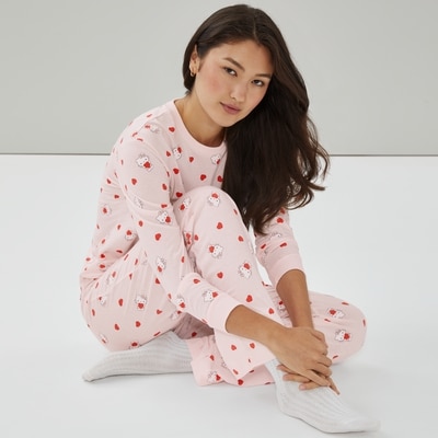 Hello Kitty® Valentine's Day Sleep Set - Light Pink