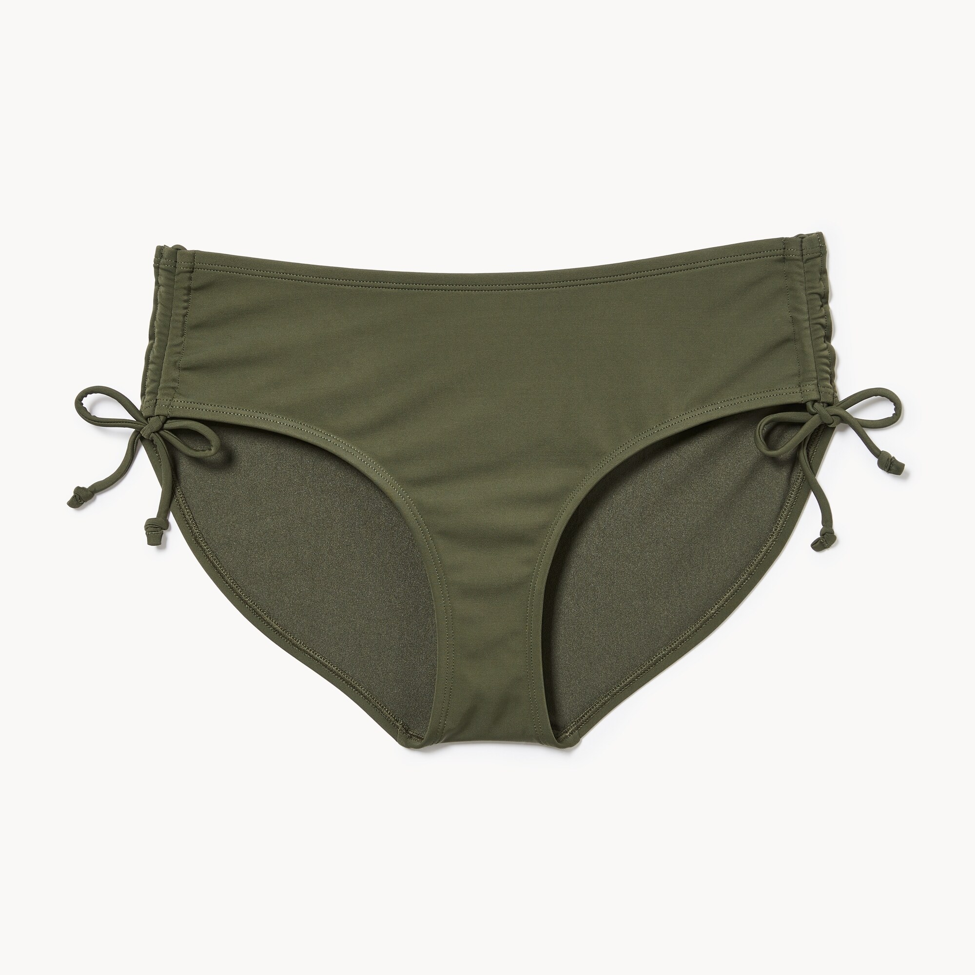 Culotte de maillot de bain à ruché sur les côtés