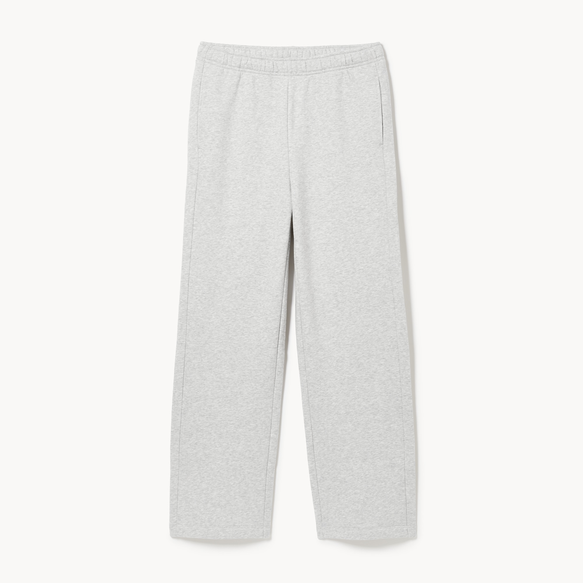 CozyFleece Straight Sweatpant in Grey Mix from Joe Fresh