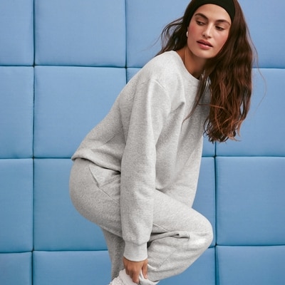 Pantalon en molleton décontracté MolletonConfo - Mélange De Gris