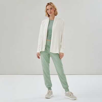 Active Terry Cardigan - Cream