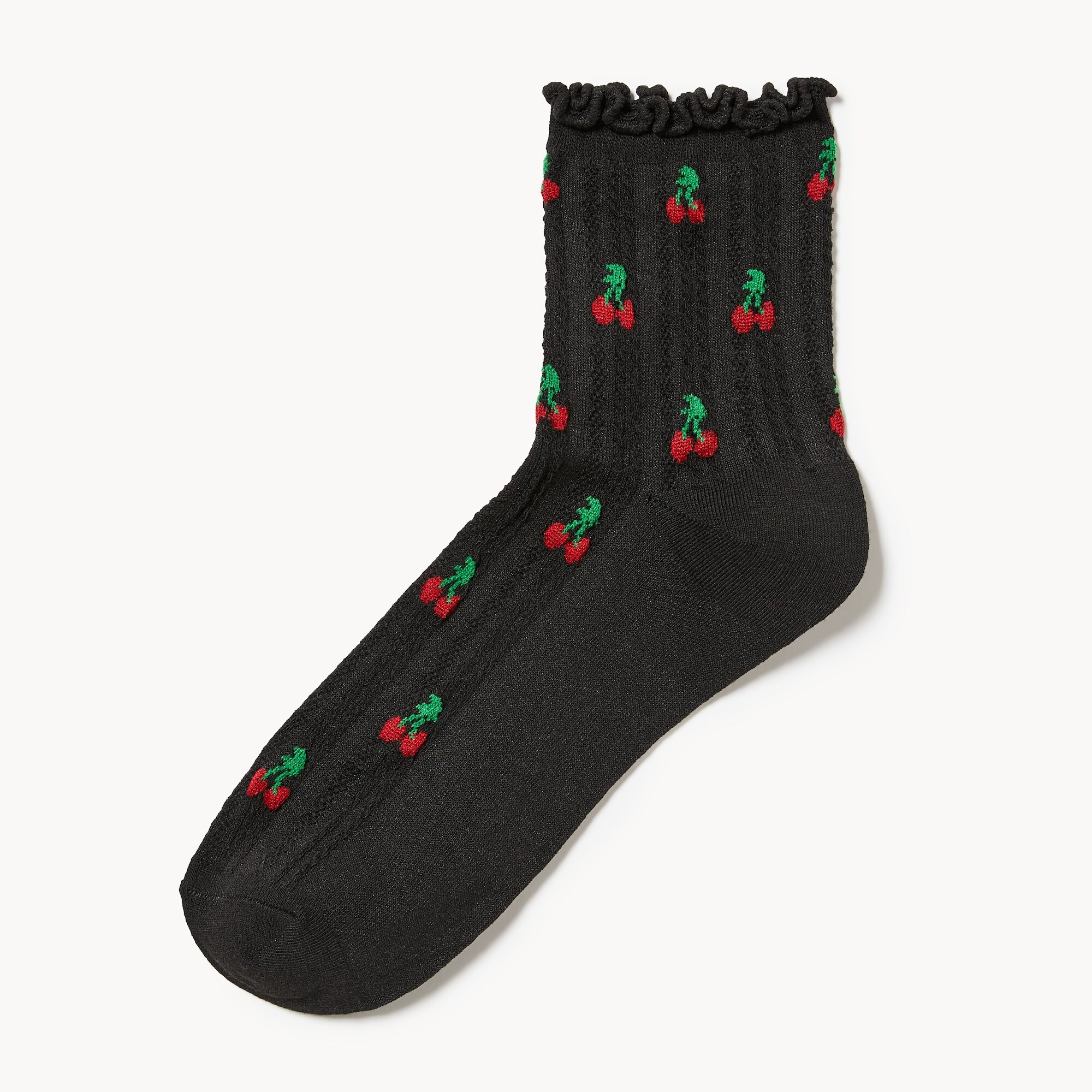 Printed Mid-Crew Socks