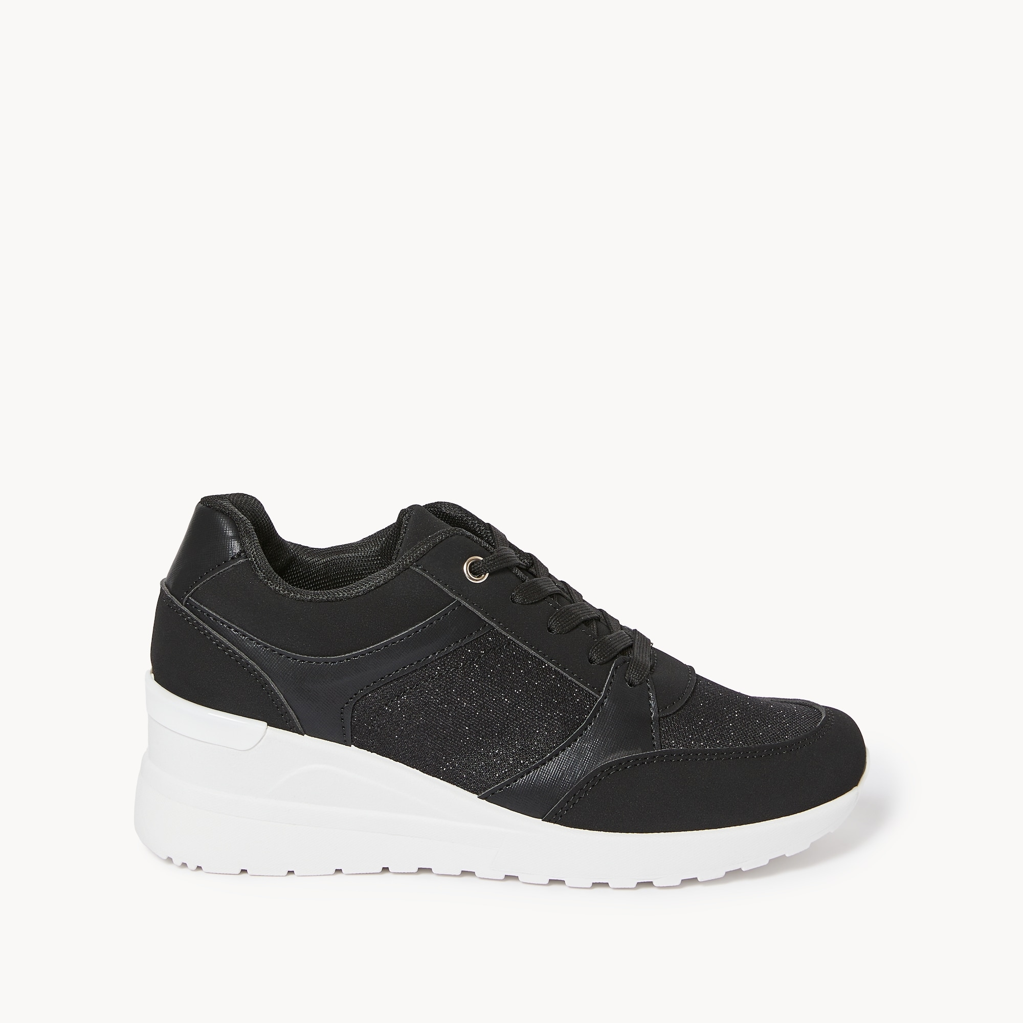 Espadrilles à talon compensé