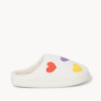 Valentine's Day Slippers - Cream