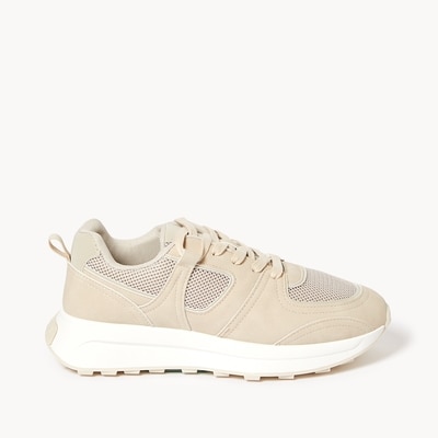 Athletic Sneakers - Cream