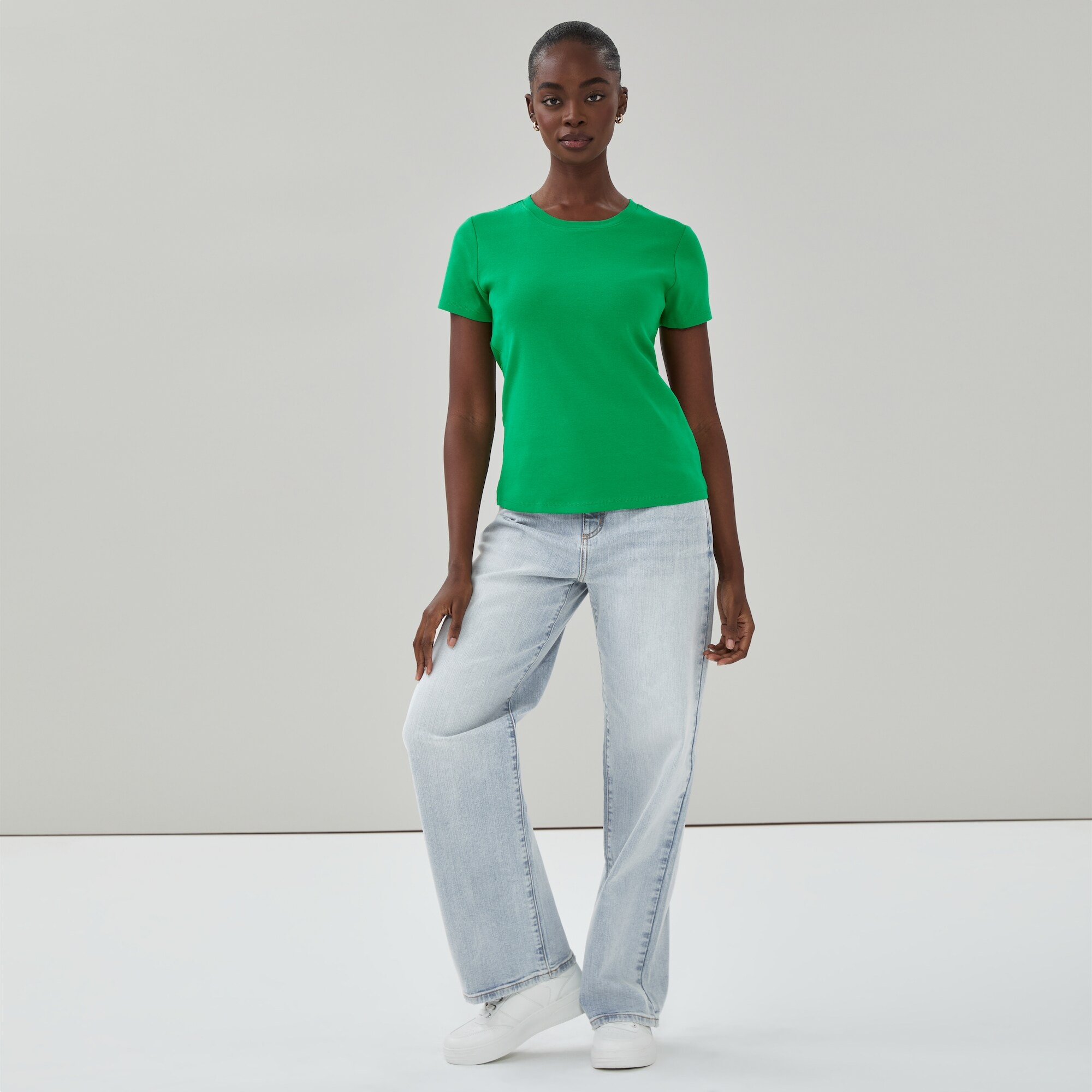 T-shirt essentiel en coton biologique