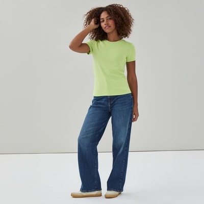 Joe Fresh T-shirt essentiel en coton biologique 1 ea, 16,00 $/1ch