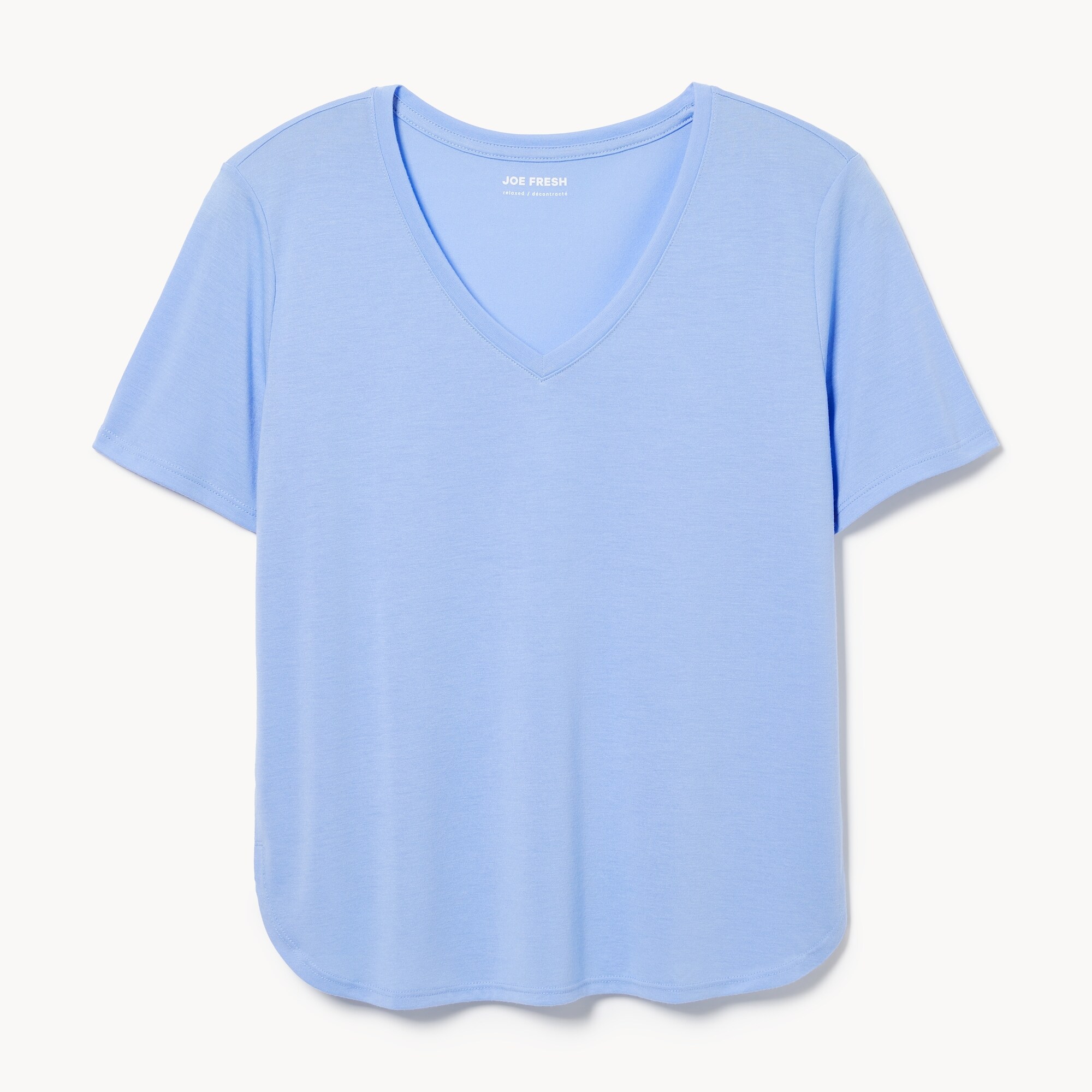 T-shirt à col en V