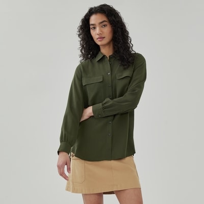 Joe Fresh S6WR066596 SW SHIRT,XS,BRWN 1 ea, $39.00/1ea