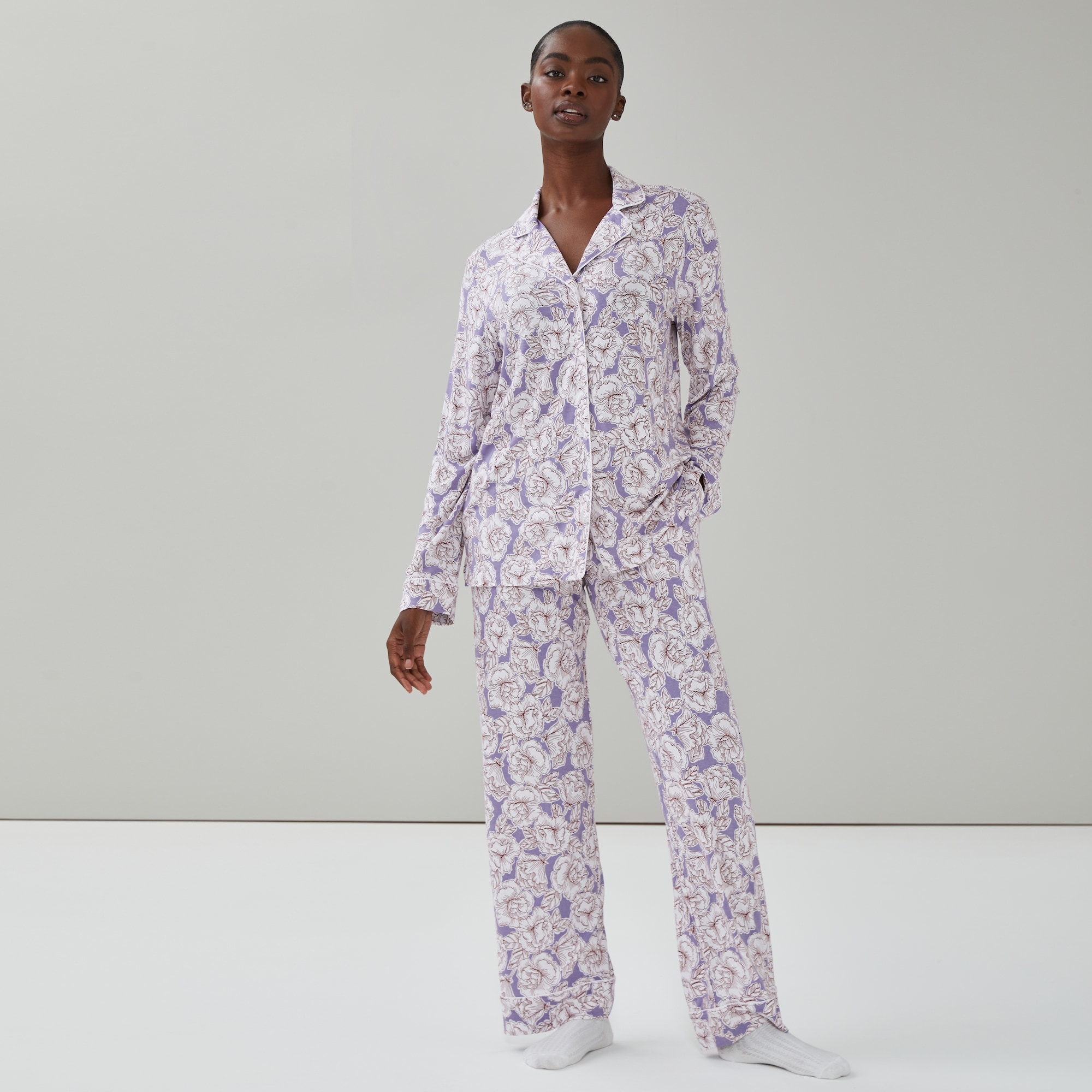 Ensemble pyjama imprimé de 2 pièces