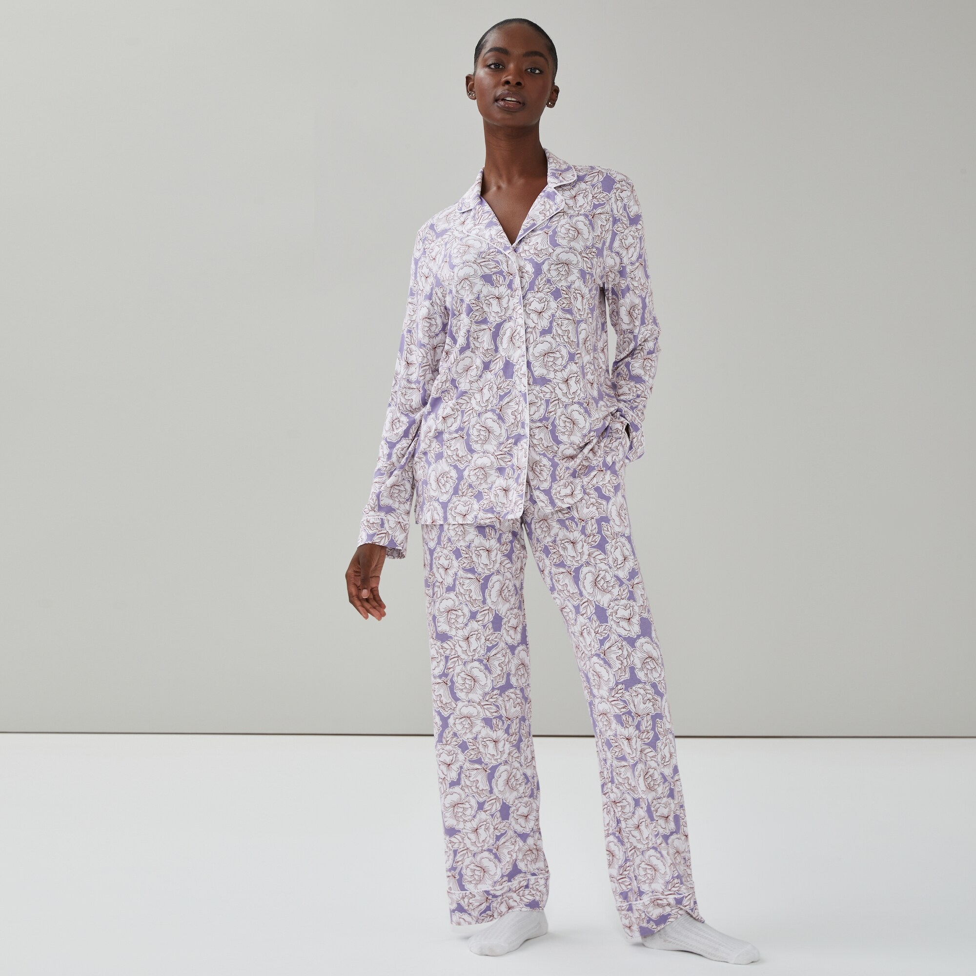 Ensemble pyjama imprimé de 2&nbsp;pièces